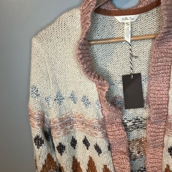 NWT Matilda Jane Wool Blend Jacie Ruffle Cardigan - Picture 6 of 11